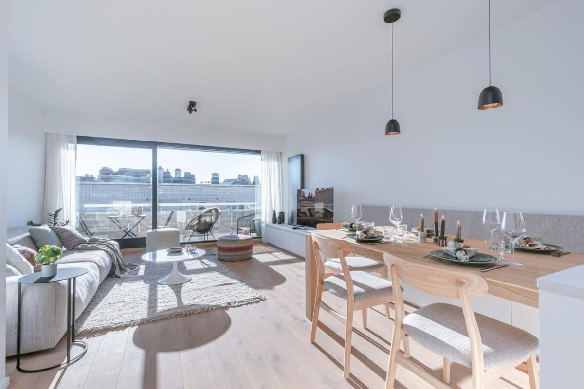 Stunning And Modern Apartment With Sunny Balcony Knokke-Heist Dış mekan fotoğraf